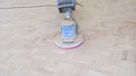 Sanding parquet blocks | Floor Sanding Highgate